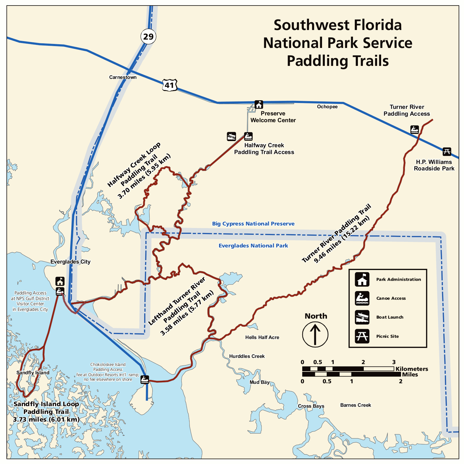 Paddling in Everglades City and Near by Everglades National Park